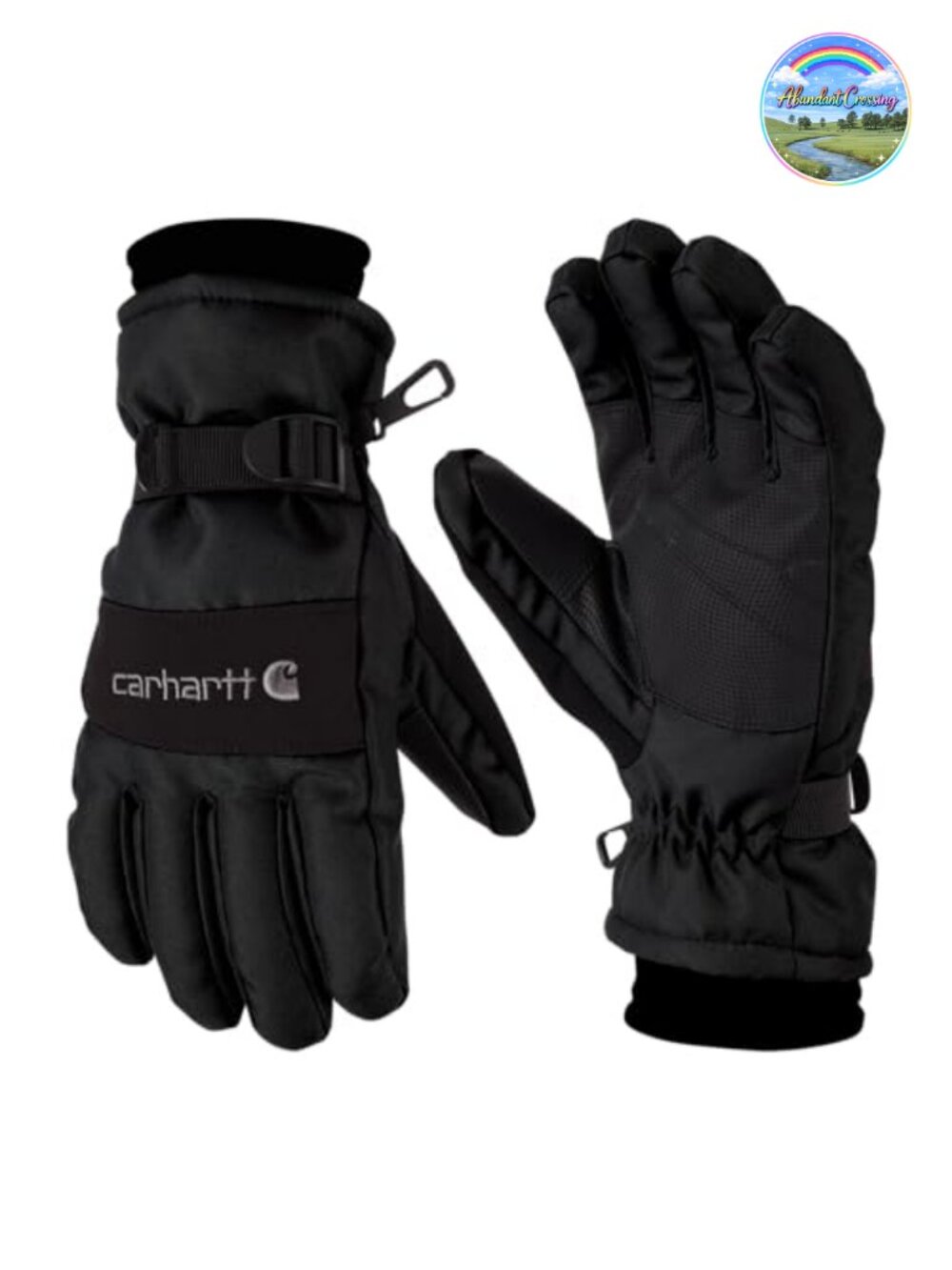 Waterproof Insulated Knit Cuff Cold Weather Gloves